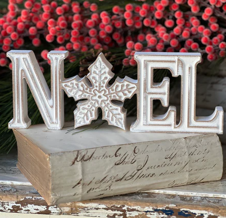 Snowfall Noel Sign