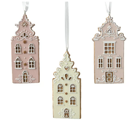 Pastel House Ornament