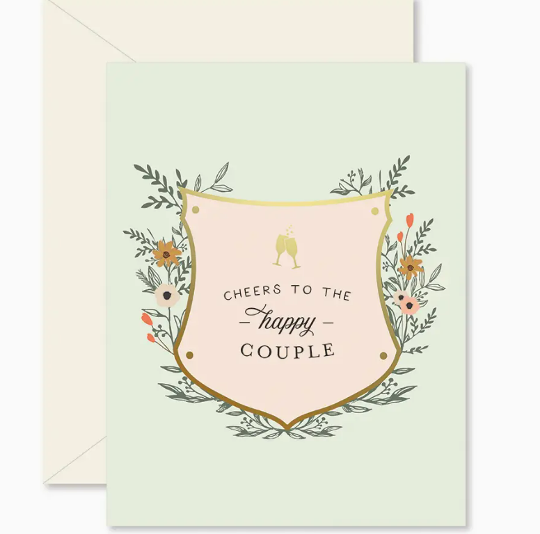 Cheers To The Happy Couple Greeting Card