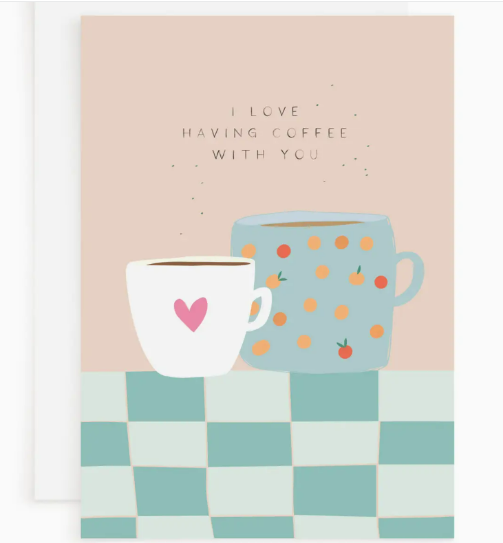 Just Because Love You Greeting Card