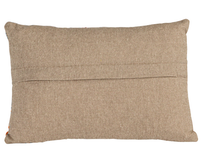 Voile Printed Lumbar Pillow