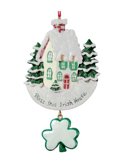 Bless This Irish Home Ornament
