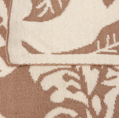 Floral Damask Throw