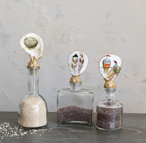 Allison Decorative Bottle with Stopper,