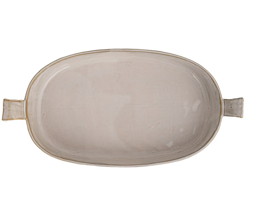 Adeline Stoneware Baker w/ Handles