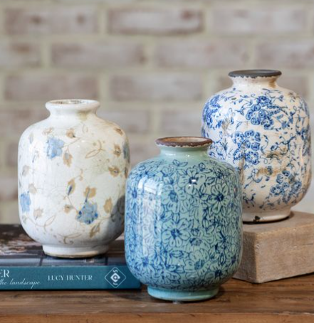 Theodore Print Vase, 3 styles