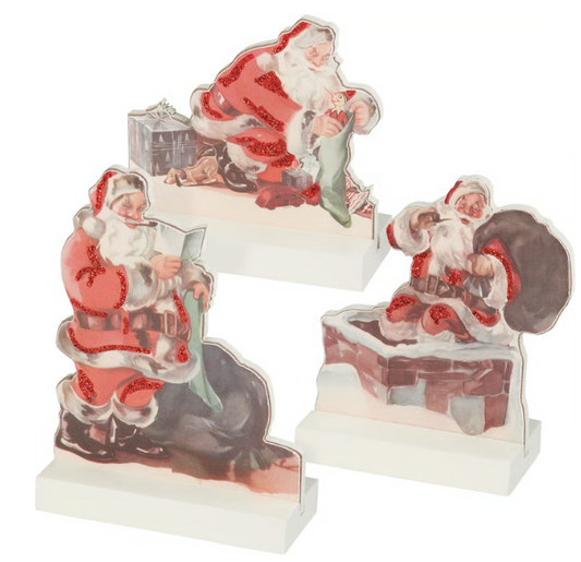 Vintage Santa Claus Stand Up, 3 styles