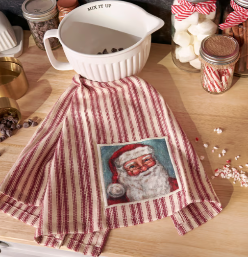 Merry Santa Kitchen Towel
