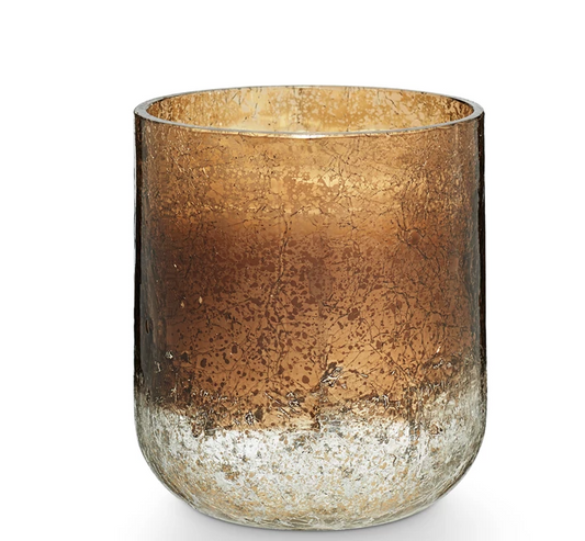 Woodfire Small Radiant Glass Candle