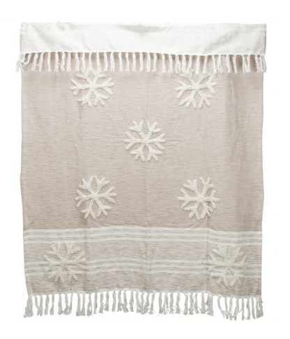 Snowflakes Throw