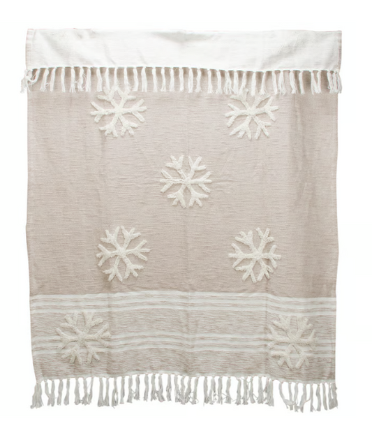 Snowflakes Throw