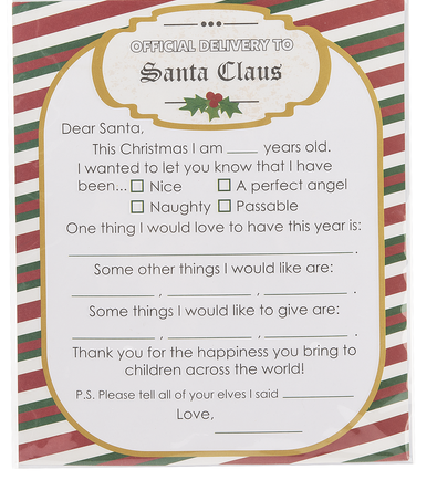 Letter To Santa