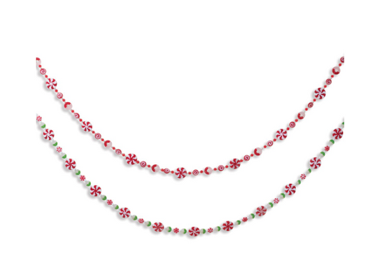 6'L Holiday Candy Garland, 2 styles