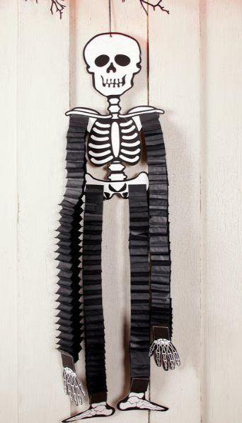 Skeleton Paper Decoration