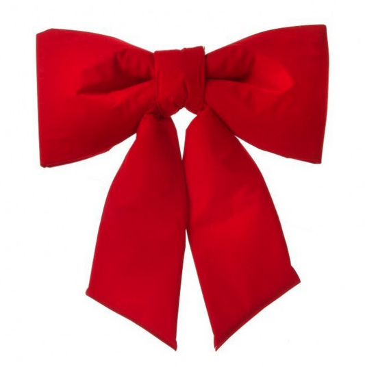 Outdoor Padded Velvet Bow