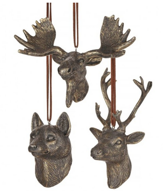 Highland Animal Ornament, 3 styles