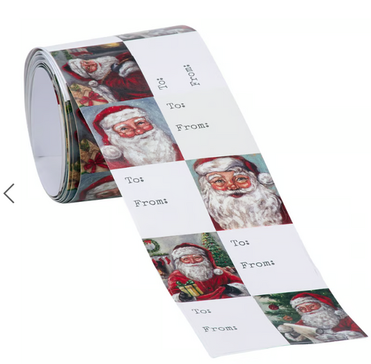 Christmas Eve Santa Gift Tags
