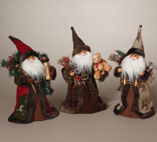 Woodland Cone Santa, 3 styles