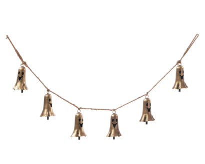 Gold Metal Ghost Garland