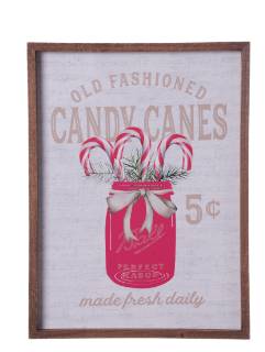 Candy Cane Wall Decor