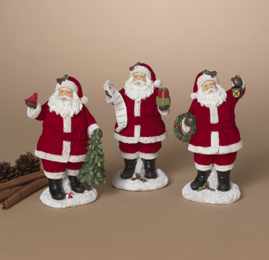 Holiday Santa, 3 styles