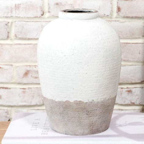 Ever French White Vase, 2 sizes