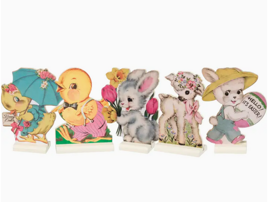 Vintage Easter Stand Up, 5 styles