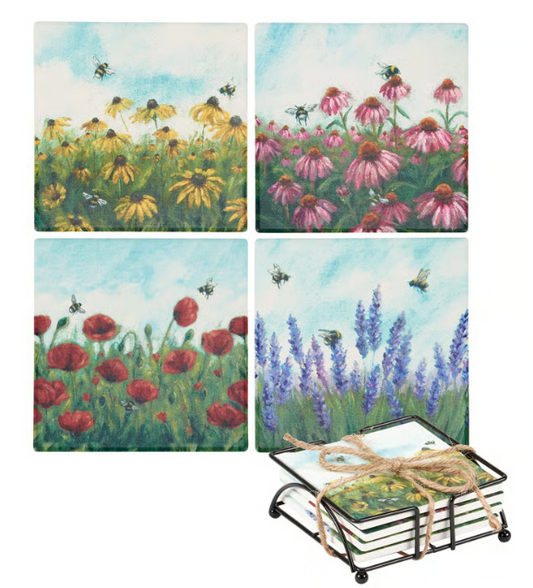 Garden Coaster Set