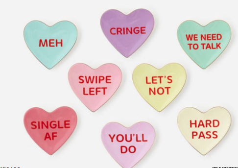 Funny Heart Trinket Dish, 8 styles