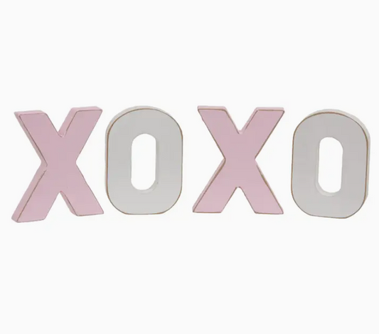 4/Set - Xoxo Letter Blocks