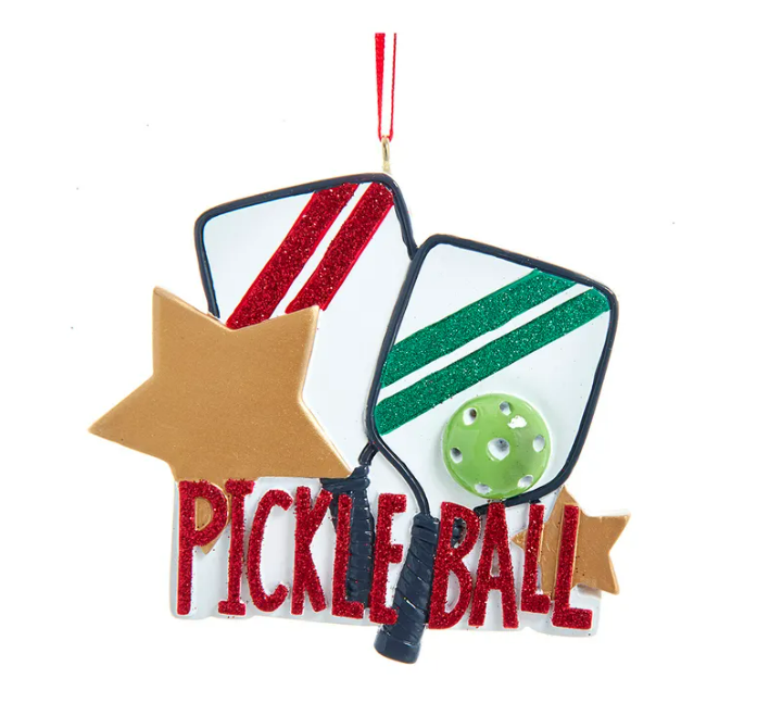 Pickleball Ornament