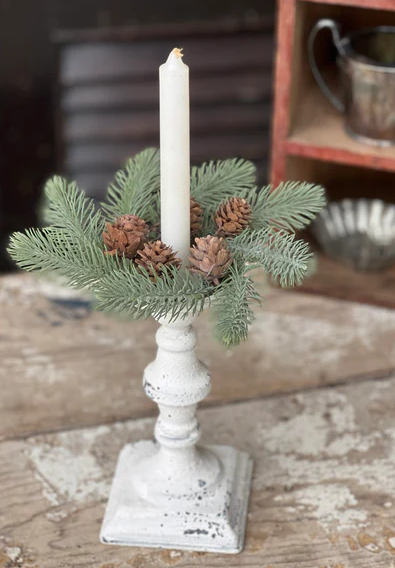 Permafrost Spruce Mini Candle Ring