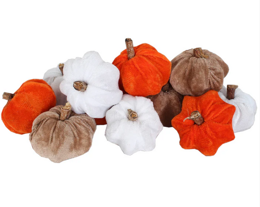 Velvet Pumpkins, 3 colors