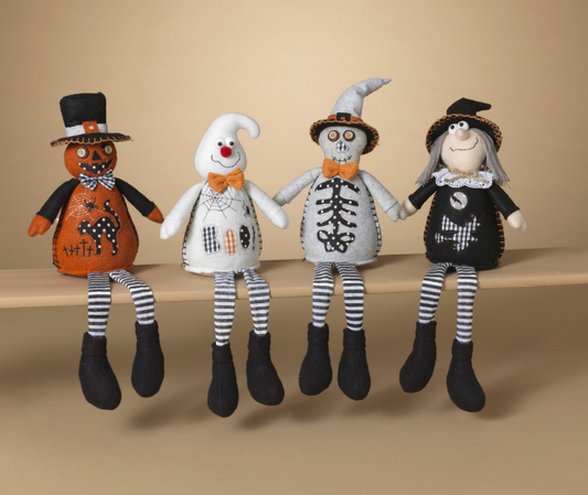 Plush Halloween Sitter, 4 styles