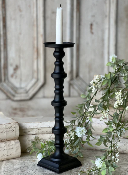 Alexa Black Candle Holder, 3 sizes