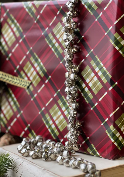 Jingle All The Way Garland, Silver