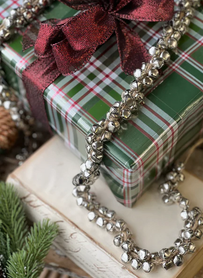 Jingle All The Way Garland, Silver