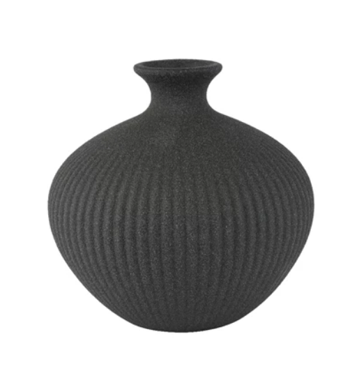 Kiara Black Vase, 2 sizes