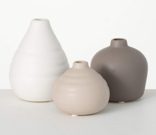 Rosie Neutral Vases, 3 sizes