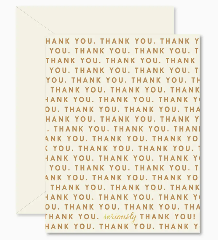 Thank You Greeting Card