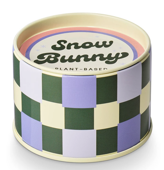 Slopeside - Snow Bunny Tin Candle