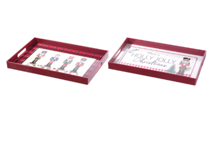 Nutcracker Trays, 2 styles