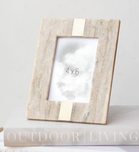 Dakota Beige Marble Frame, 2 sizes