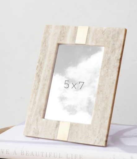 Dakota Beige Marble Frame, 2 sizes