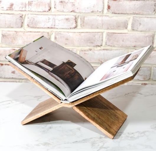 Dylan Natural Wood Book Holder
