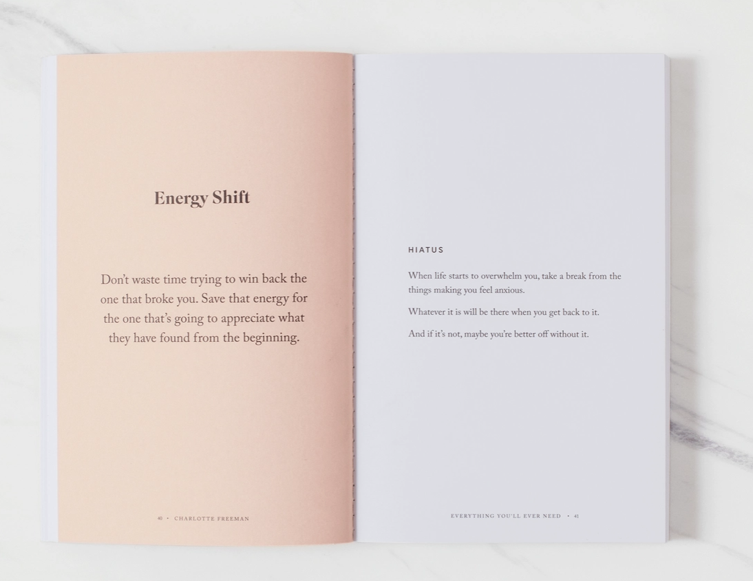 Everything You'll Ever Need, You Can Find Within Yourself