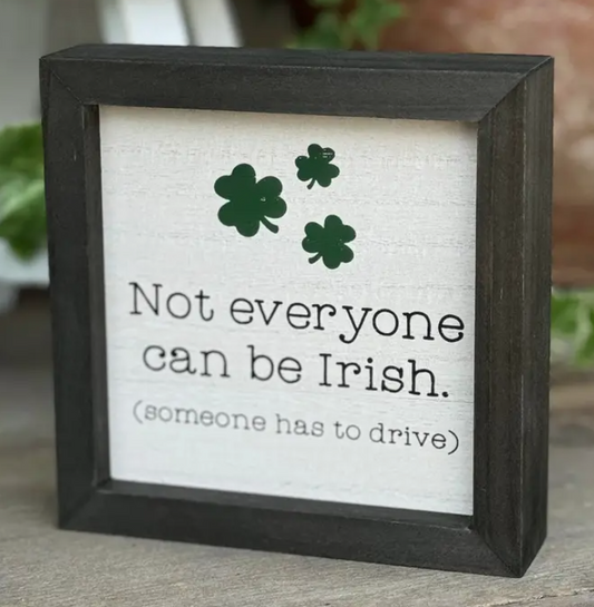 Can Be Irish St. Patrick's Day Frame