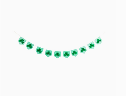 Honeycomb Shamrock Banner