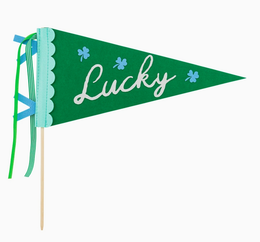 Lucky Felt Pennant