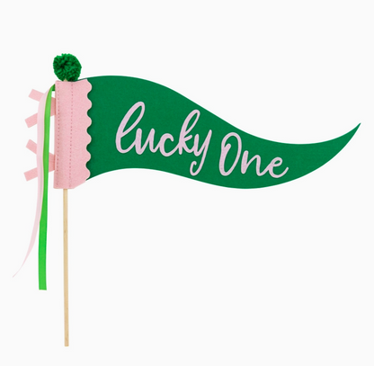 Lucky One Felt Pennant